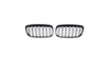 Grill BMW 2 F45 podwójne żeberka Gloss Black