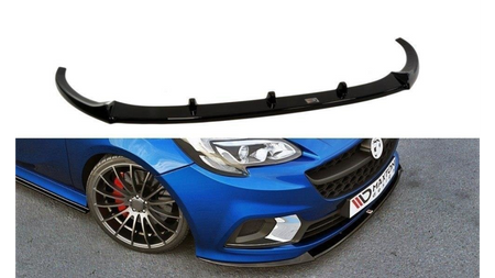 Splitter Opel Corsa E OPC VXR Nurburg Front Gloss Black