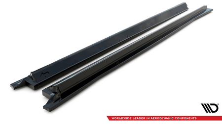 Diffuser Audi RSQ8 4M Side Skirts Gloss Black