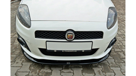 Splitter Fiat Grande Punto Abarth Front v.2 Gloss Black