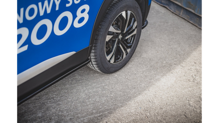 Dokładka Peugeot 2008 II Progi Gloss Black