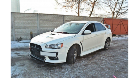 Dokładka Mitsubishi Lancer Evo X Progi Racing