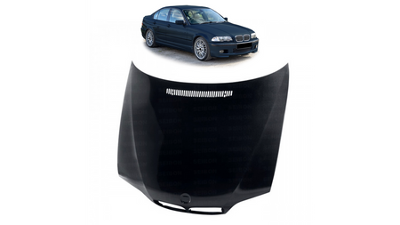 Hood BMW 3 E46 With Air Vent Carbon