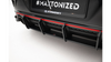 Diffuser Hyundai Veloster N Mk2 Rear Street Pro Red