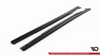 Dokładka Mercedes-Benz A W176 CLA 117 AMG CLA 117 AMG LINE Facelift Progi Gloss Black