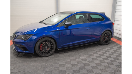 Dokładka Seat Leon Cupra FR SC III III Facelift Progi Gloss Black