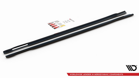 Diffuser BMW 4 G22 M-Pack Side Skirts v.3 Gloss Black