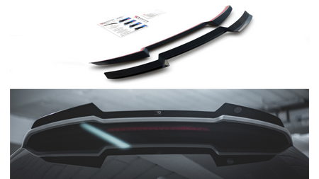 Przedłużenie Spoilera Audi RS6 C7 v.2 Gloss Black
