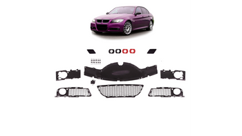 Akcesoria zderzaka BMW 3 E90 E91 Przód Kratki