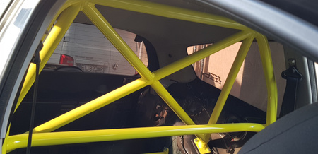 Bolt-in Half Roll Cage Citroen C2 VTS White