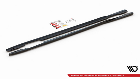 Diffuser Ford Mondeo V Facelift ST-Line Side Skirts Gloss Black