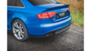 Splitter Audi A4 B8 S-Line Tył Boczne Gloss Black