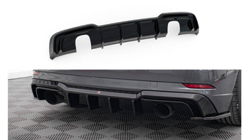 Diffuser Audi A3 8V Facelift S-Line Rear Valance Exhaust on one side version