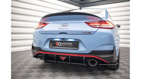 Diffuser Hyundai I30 III Facelift N Fastback Rear Street Pro Red