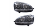 Lights Volkswagen Golf V Front Chrome