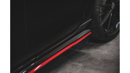 Diffuser Volkswagen Golf 7 GTI TCR Side Skirts Red