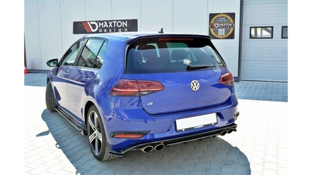Ramka halogenów Volkswagen Golf 7 Facelift R Tył Gloss Black