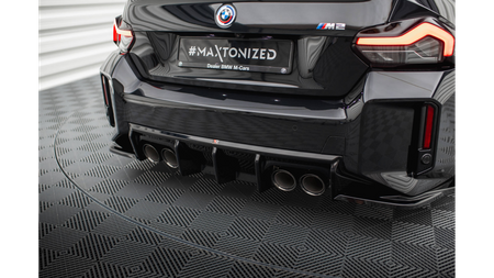 Diffuser BMW 2 G87 M-Pack Rear Valance v.1 Gloss Black