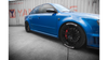 Diffuser Audi RS4 B7 Side Skirts Gloss Black