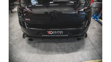 Splitter Volkswagen Golf 7 GTI TCR Tył Boczne Gloss Black