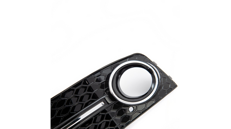 Fog Light Covers Audi A4 B8 Chrome Black