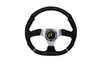 Steering wheel Pro 350mm offset:0mm Leather Black