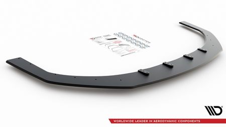 Splitter Hyundai I30 III N przód Racing Durability + Flaps Black