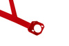 Front upper strut bar Honda Civic IV CRX 2 3 punktowa Red