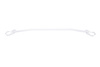Front upper strut bar Saab 93 9-3 White