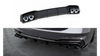 Diffuser Audi A7 C8 Facelift S-Line Rear Valance + Exhaust Ends Imitation Black