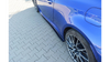 Dokładka Lexus RC F Progi Gloss Black
