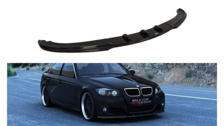 FRONT SPLITTER V.1 BMW 3 E90 / E91 (FACELIFT MODEL) Gloss Black