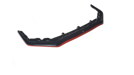 Splitter Subaru WRX STI Front v.3 Gloss Black + Red
