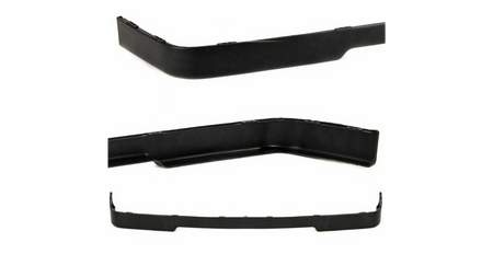 Diffuser BMW 3 E30 Facelift Front Bumper Matt Black