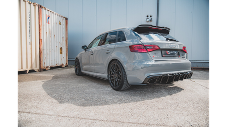 Dokładka Audi RS3 8V Sportback Progi Racing Black