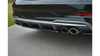 Splitter Audi S3 8V Facelift Rear Central Gloss Black