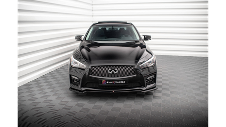 Splitter Infiniti Q50 S I Front v.1 Gloss Black