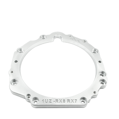 Gearbox adapter plate Toyota Lexus V8 UZ 1UZ 3UZ - Mazda RX-8