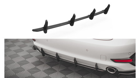 Diffuser BMW 3 G20 G21 Rear Street Pro Black