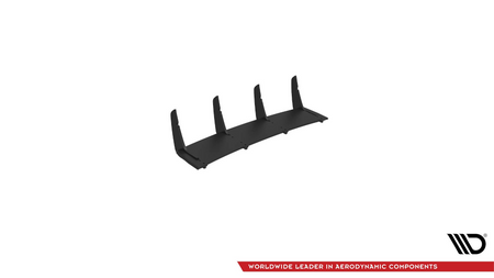 Diffuser Audi S3 8Y Rear Street Pro Black-Red