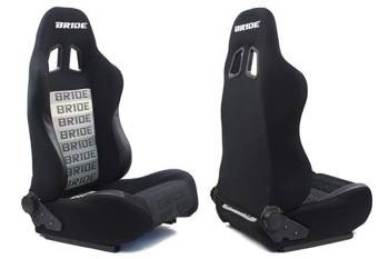 Racing seat RAPID Bride Velvet Black Grey