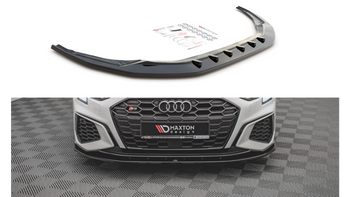 Front Splitter V.1 Audi S3 / A3 S-Line 8Y Gloss Black