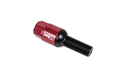 Śruby do kół D1Spec Heptagon 2w1 Stal 14x1,5 Czerwone