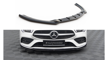 Splitter Mercedes-Benz CLA A35 AMG C118 Front v.1 Gloss Black