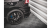 Splitter Volkswagen Golf 8 R Rear Side v.2 + Flaps Gloss Black