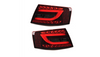 Lights Audi A6 C6 Rear LED Red-Smoke