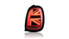 Lampy MINI F55 F56 F57 Tył Red/Black