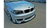 FRONT SPLITTER BMW 1 E87 M-Design Gloss Black