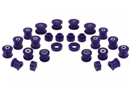 Set of suspension bushings - centric - NISSAN PATROL Y60/Y61 - 24PCs.