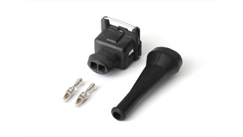 Plug and pins - Bosch EV1 female connector (square) 2-pin type Junior Timer.